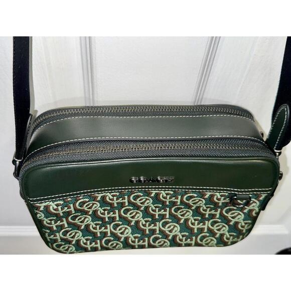 Coach Graham Crossbody Bag With Coach Monogram Print CF484 - Picture 7 of 9